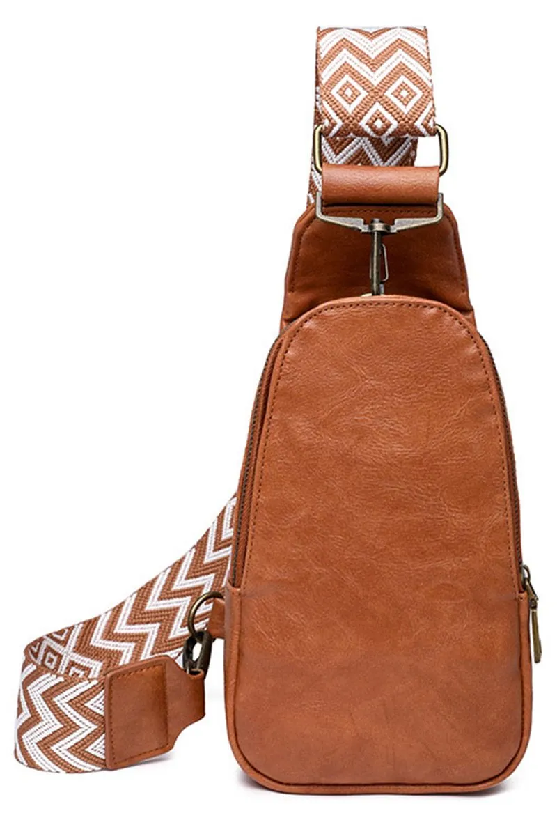 BOHEMIAN STRAP SLING CROSSBODY WAIST BAG