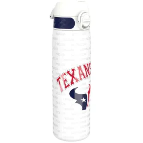 Leak Proof NFL Water Bottle, Stainless Steel, Houston Texans, 600ml (20oz)