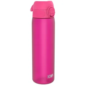 Leak Proof Slim Water Bottle, Recyclon, Pink, 500ml (18oz)