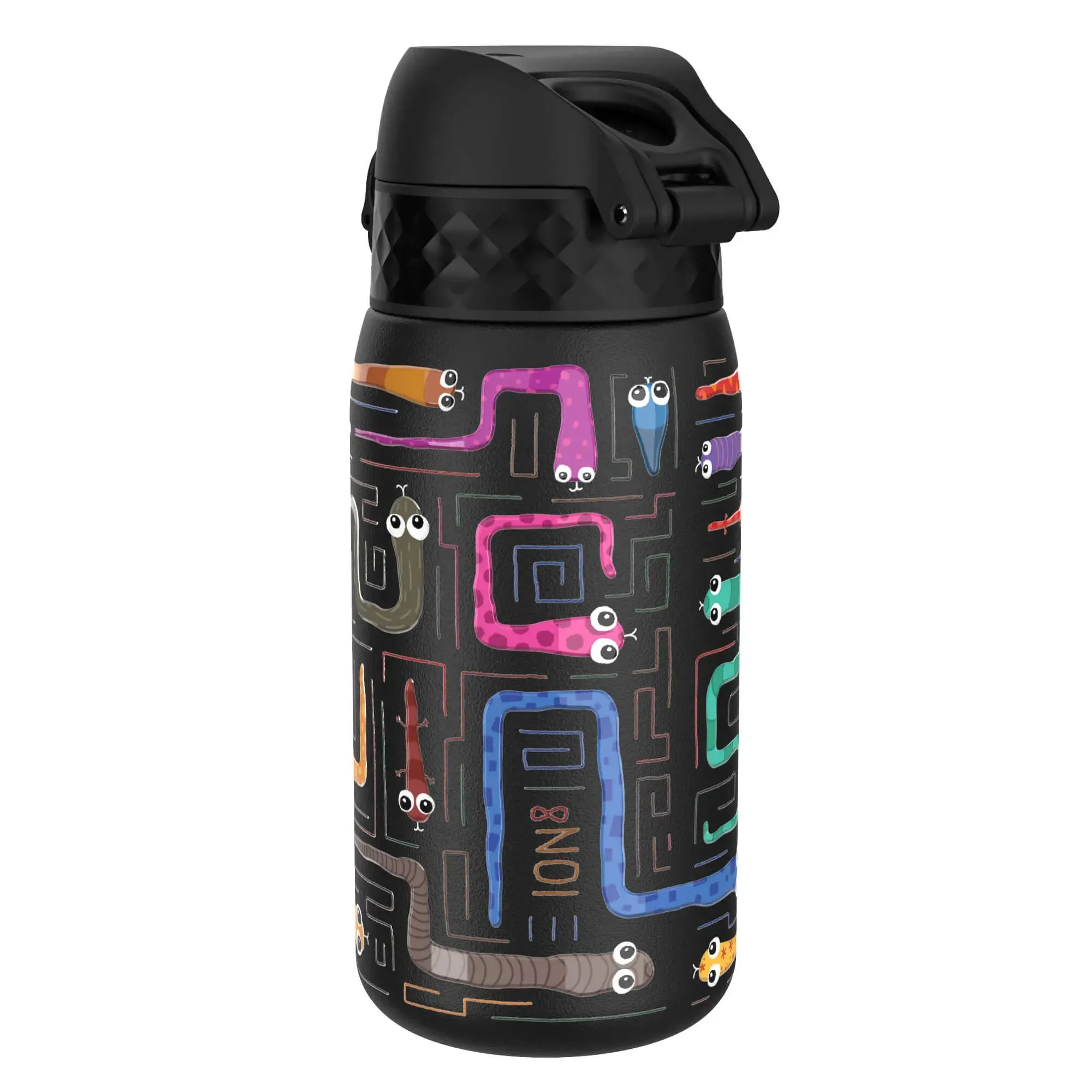 Leak Proof Thermal Steel Water Bottle, Insulated, Snakes, 320ml (11oz)