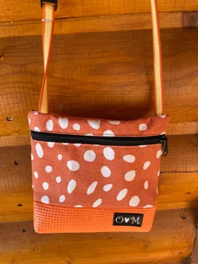 Lola Orange- Pebble Print Fabric