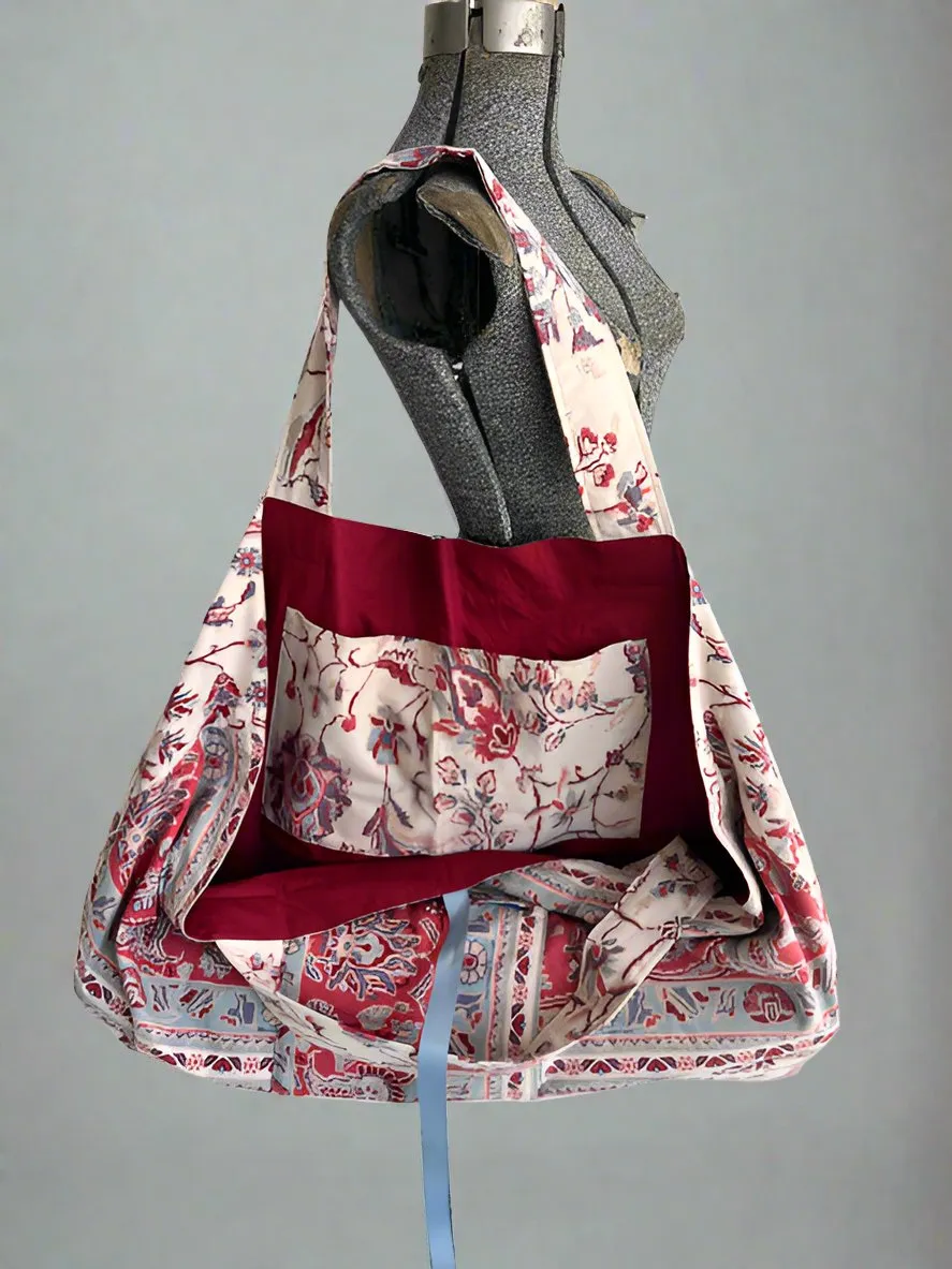 Paisley Yoga Prop Bag