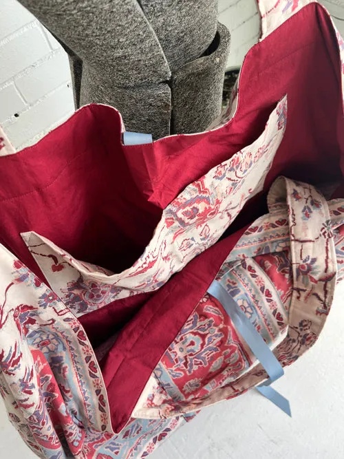 Paisley Yoga Prop Bag