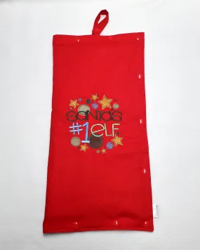 Santa's Elf size Large Insulated Feeding Pump Bag Cover / IV bag cover. Ready to ship.