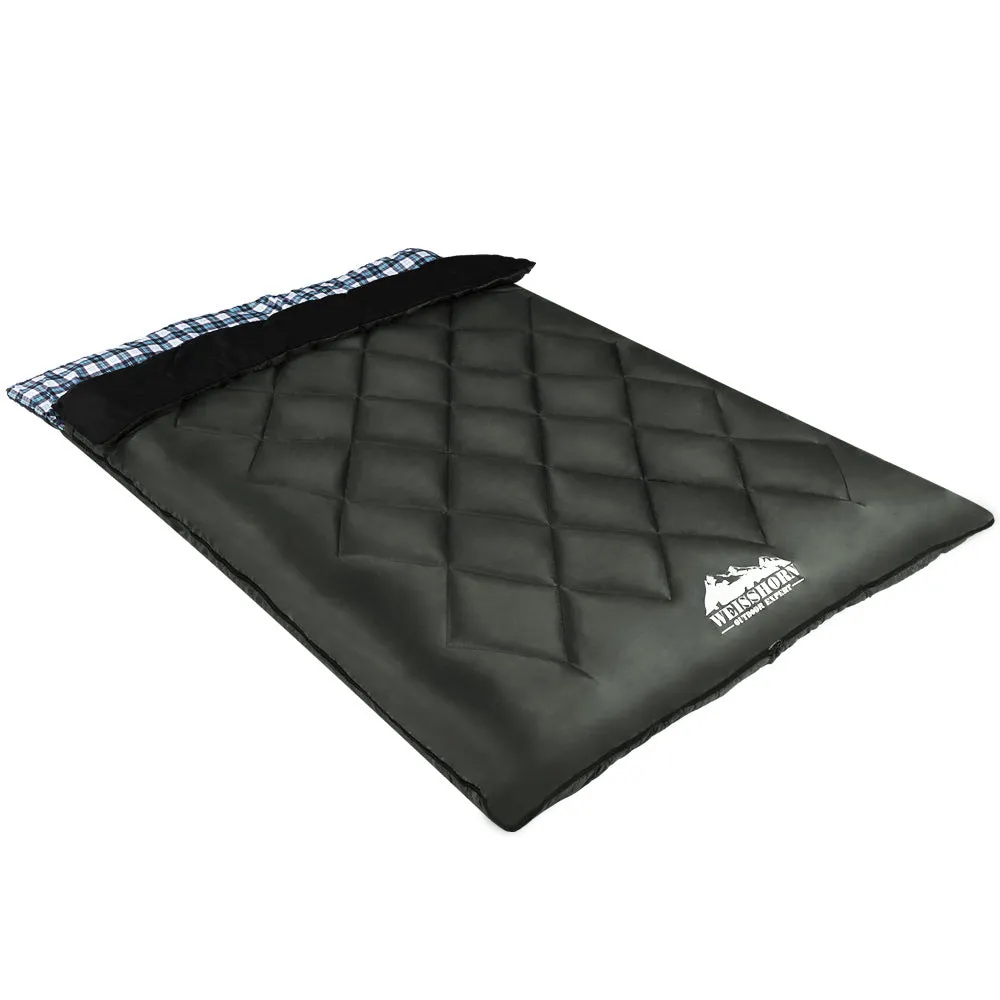 Sleeping Bag - Double Thermal Grey