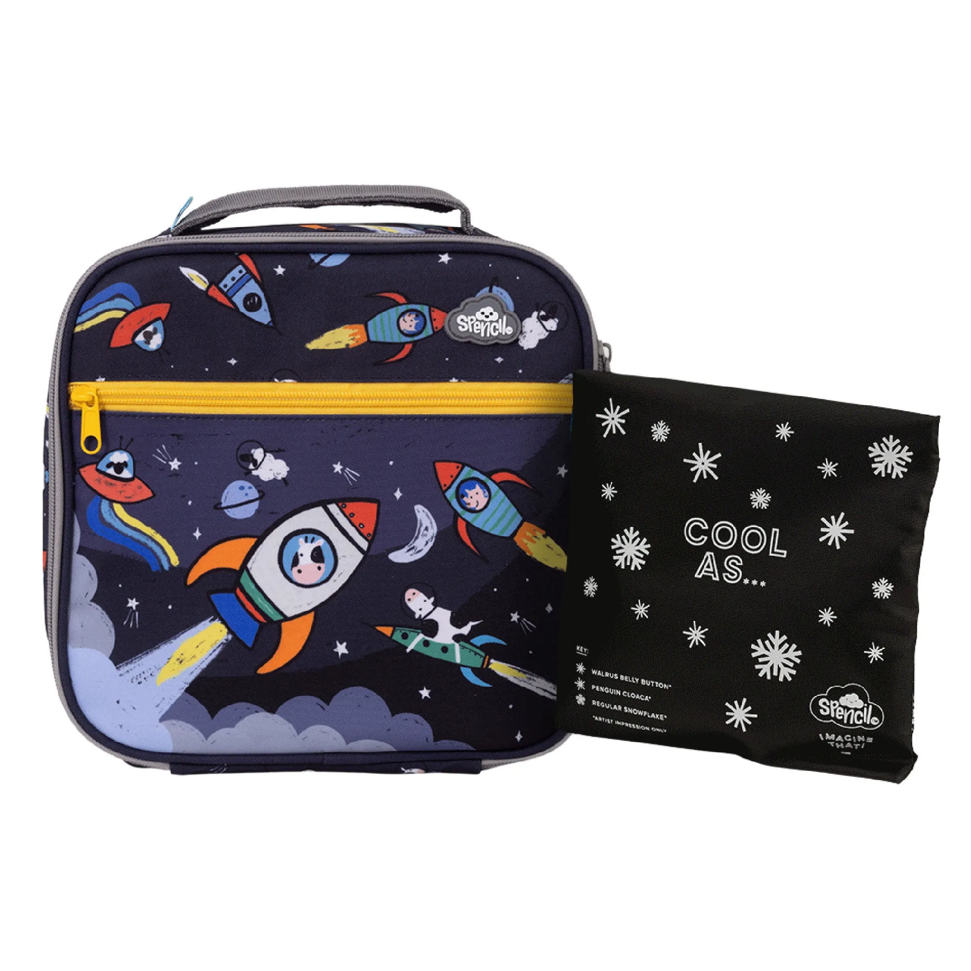 Spencil Little Cooler Lunch Bag   Chill Pack - Over The MOOOn