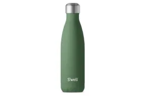 S'well Stainless Steel Water Bottle - Green Jasper 17 oz