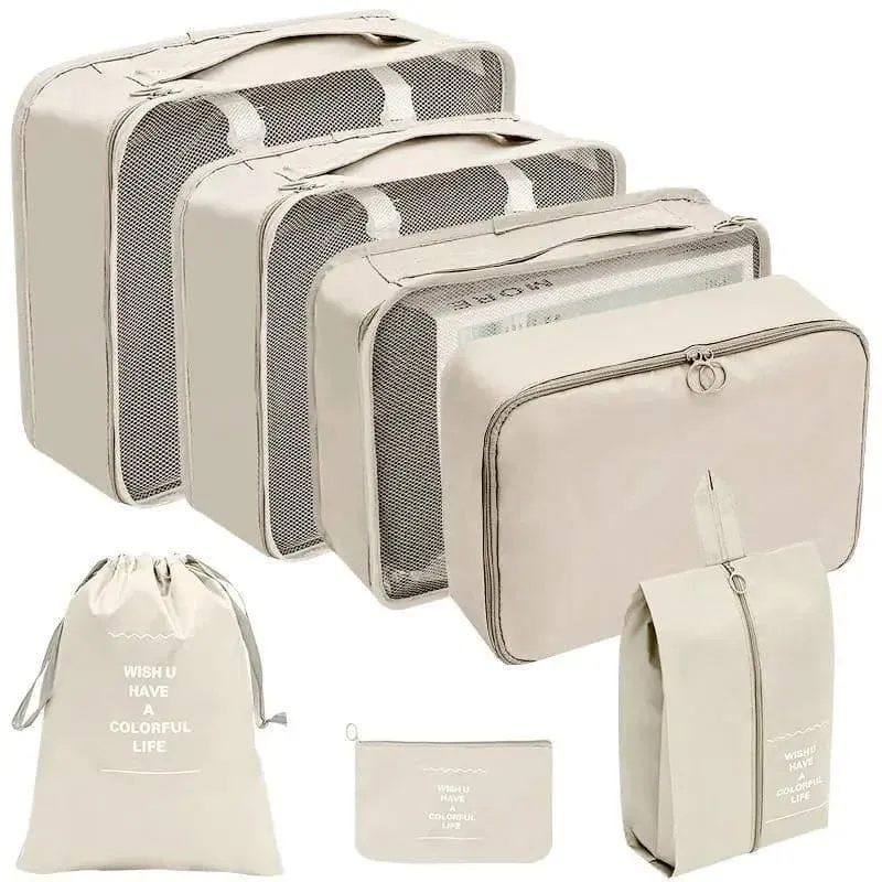 Travel Luggage Packing Bags 7/8/9/10 Pcs Set