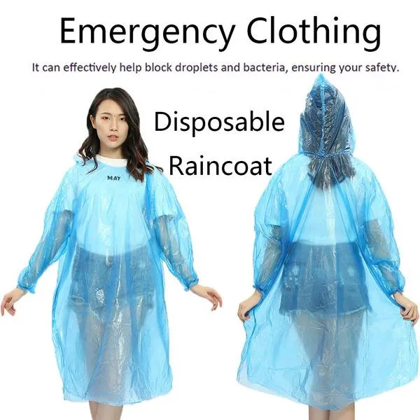 Waterproof Disposable Raincoat